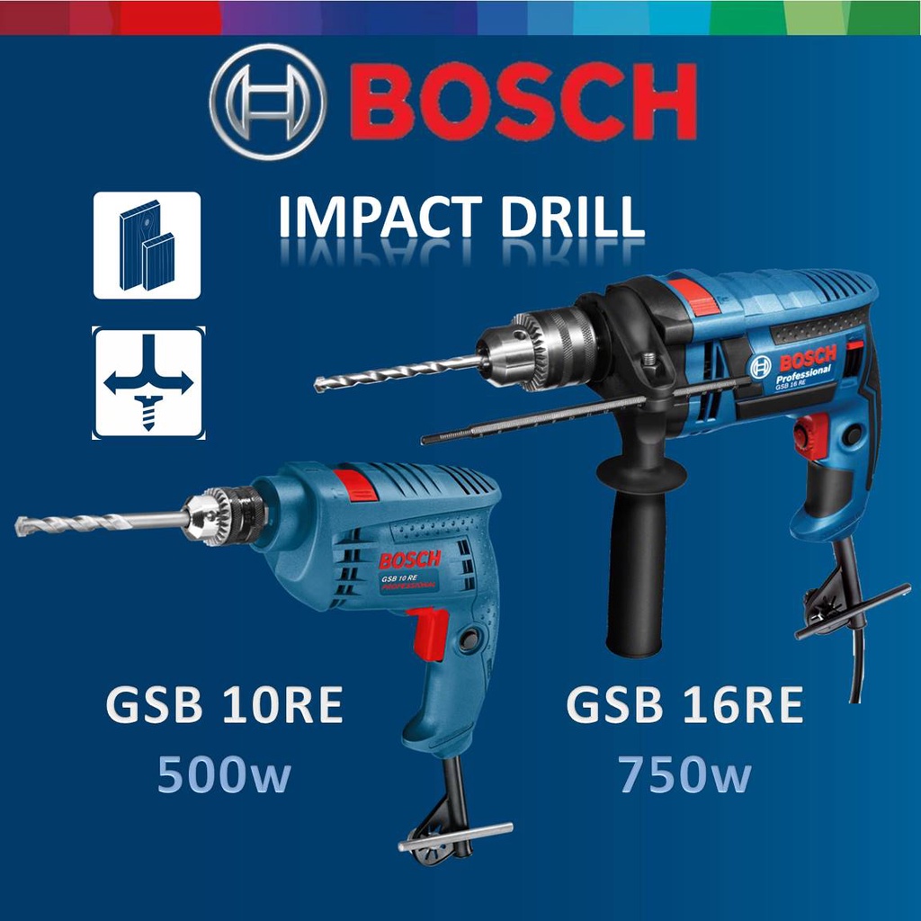 Bosch gsb discount 10 re concrete