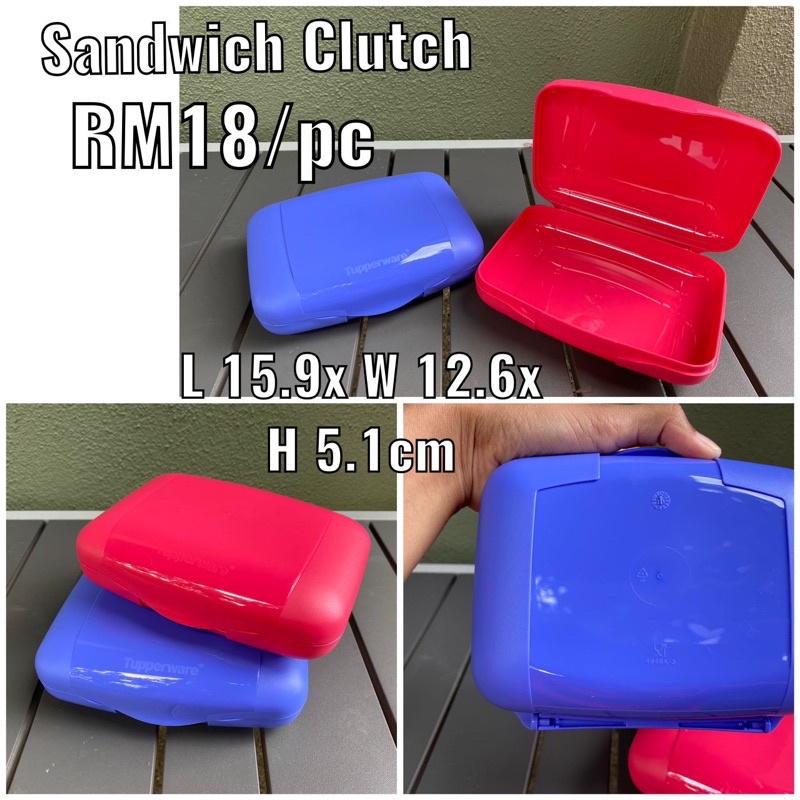 Sandwich Clutch Tupperware | Shopee Malaysia