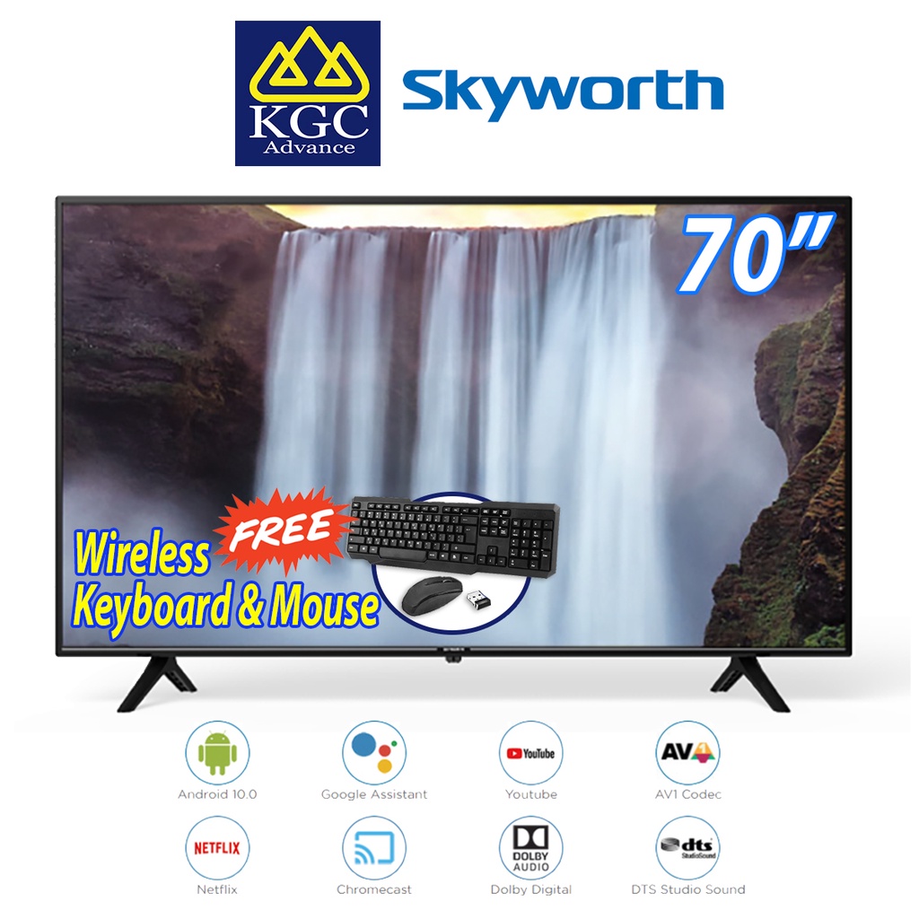 Skyworth 4K UHD Android LED TV (70