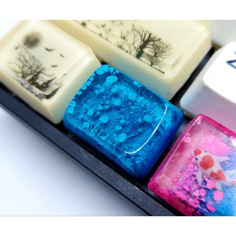 Colorful 1.25U profile XDA resin Keycap decorates gaming mechanical ...