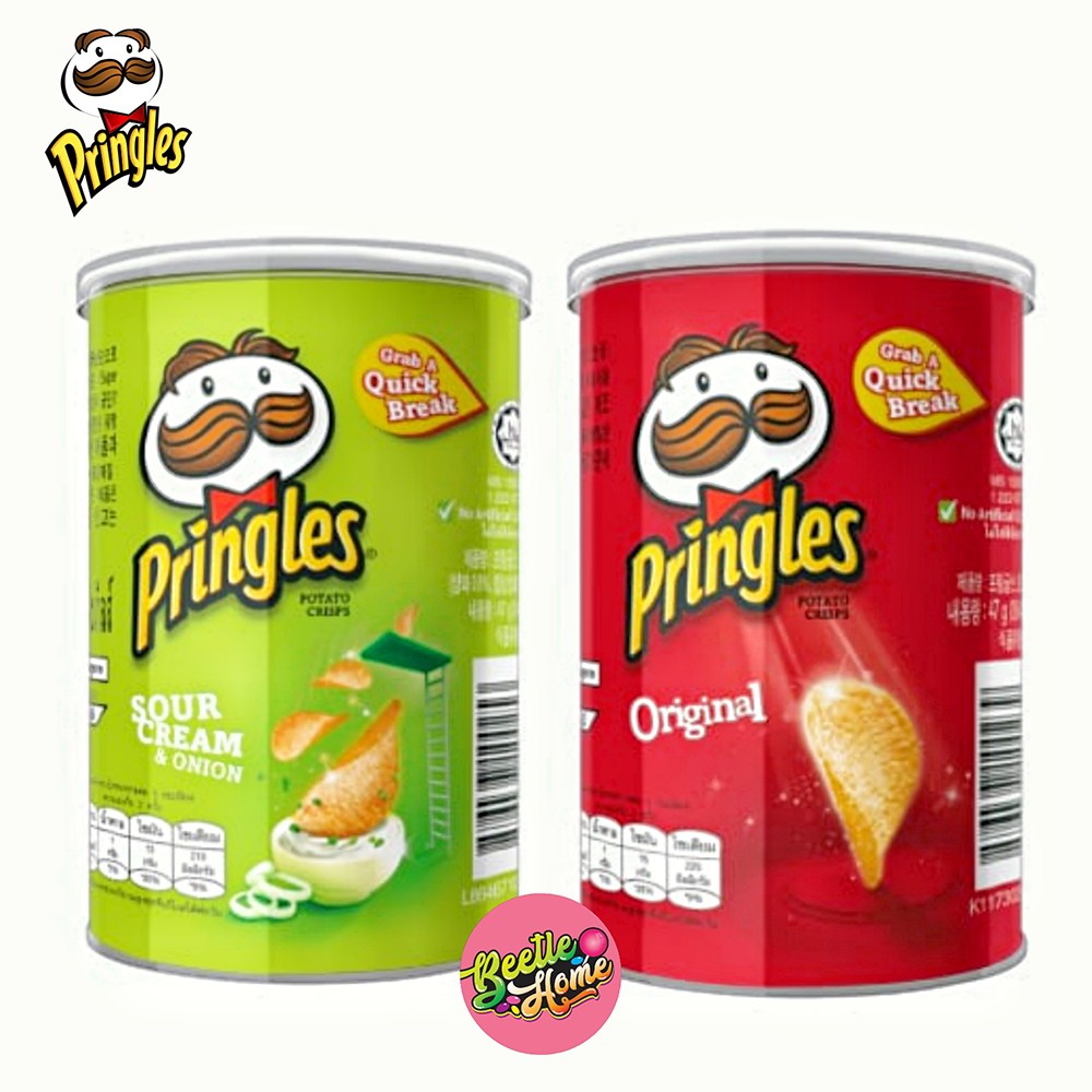 Pringles Potato Crisps Chips 42g | Shopee Malaysia