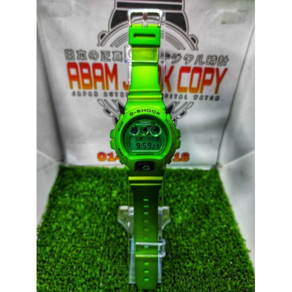 1:1 G-Shock Dw6900 Crazy Color 🟢 | Shopee Malaysia