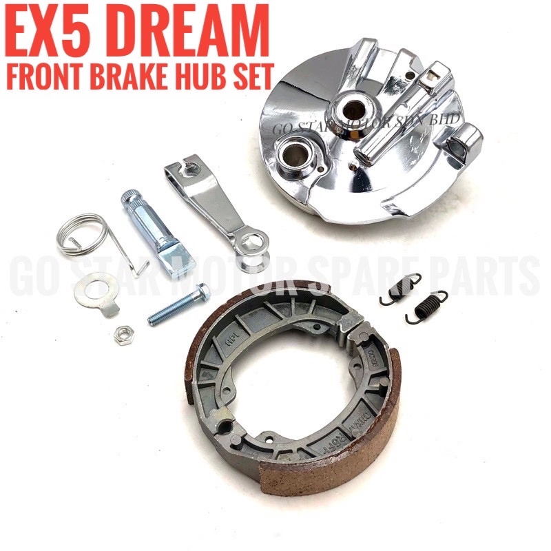 HONDA WAVE100 EX5 DREAM FRONT & REAR HUB PANEL SET WAVE REAR SPROCKET