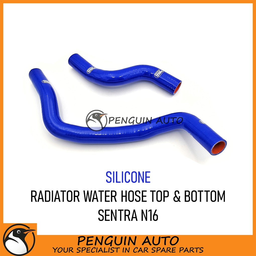 NISSAN SENTRA N16 RADIATOR WATER HOSE TOP & BOTTOM SILICONE 1SET ...