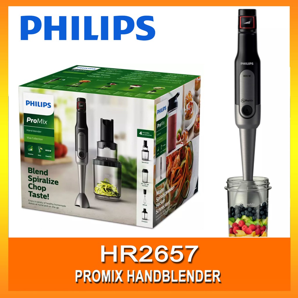 PHILIPS HR2657/91 Viva Collection ProMix Handblender | Shopee Malaysia