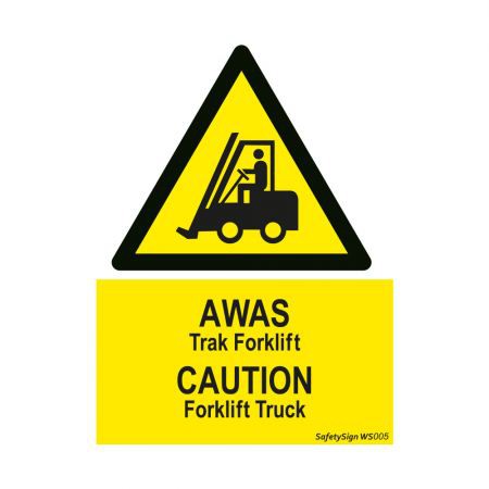 Forklift Truck Safety Signs