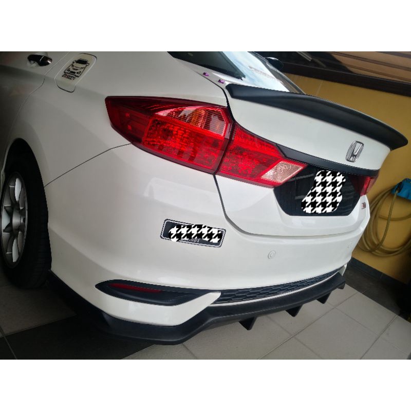 Honda city GM6 14~17 DUCKTAIL spolier (EVO)ready stock | Shopee Malaysia