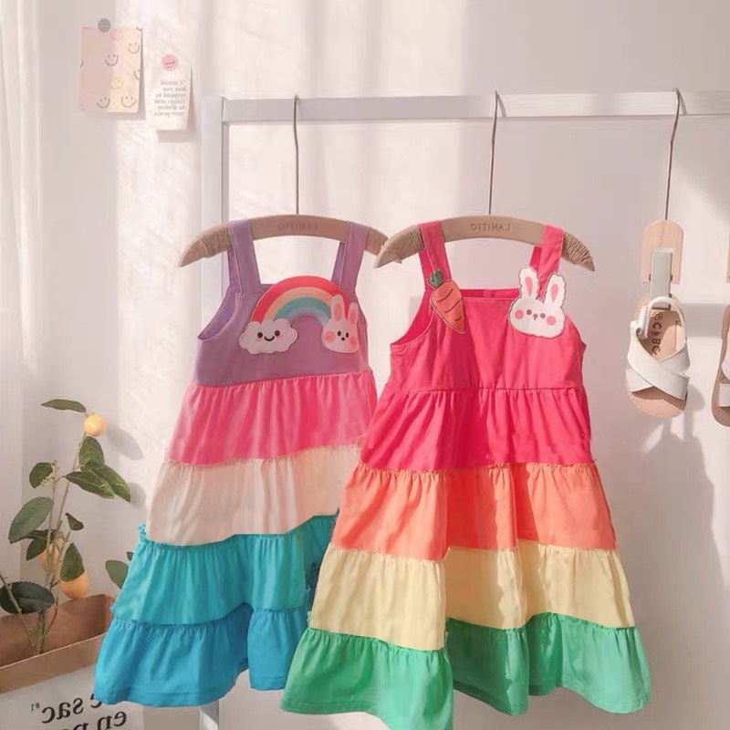Rainbow Baby Girl Dress main image 1