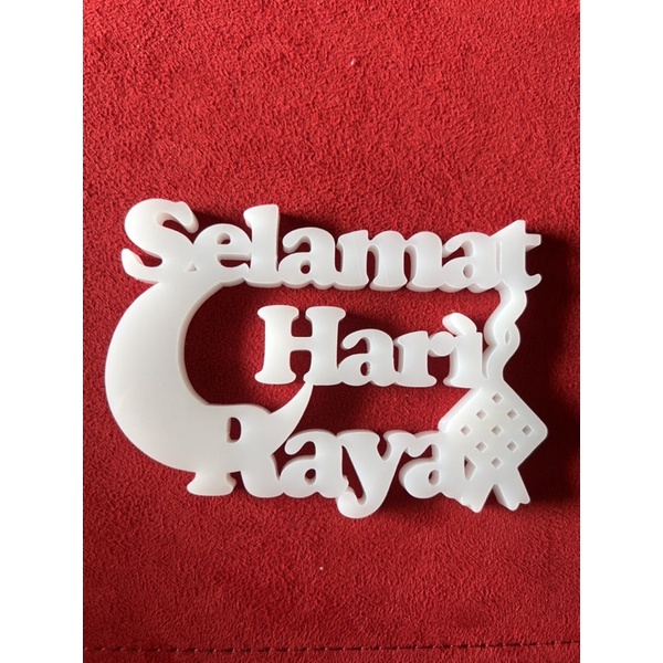 Corn flour mould3D jelly cake ( selamat hari Raya ) Shopee Malaysia