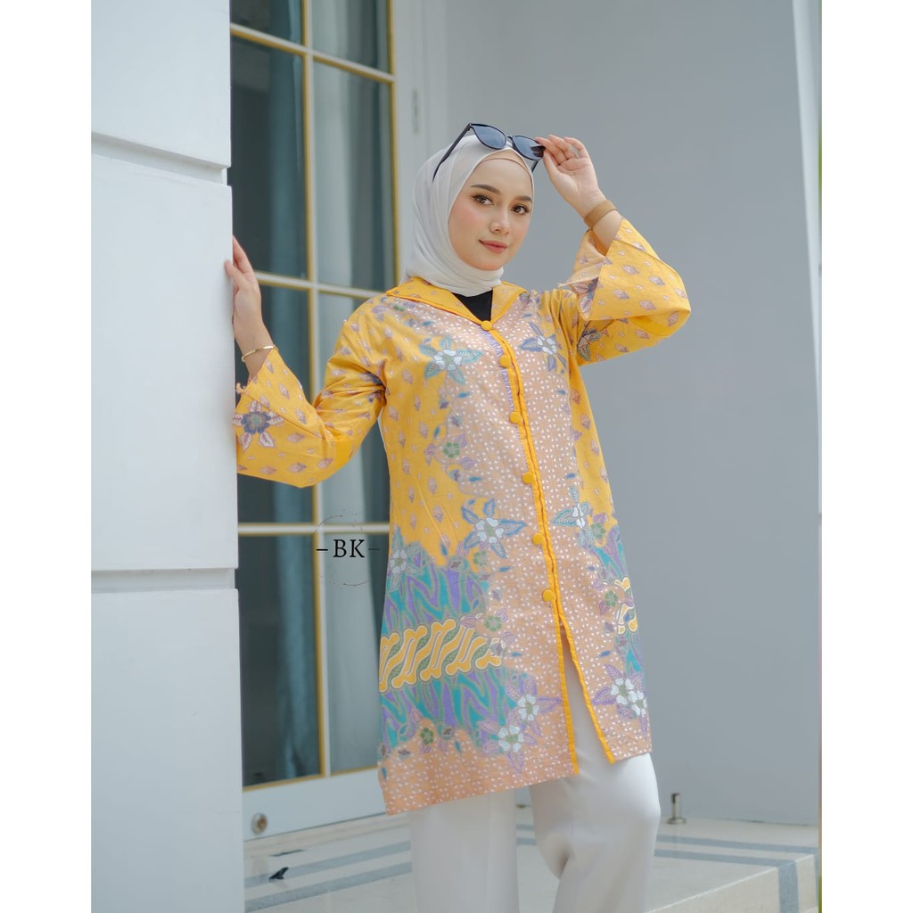 Sissak | Jumbo Tunic batik Women Uniform | Shopee Malaysia