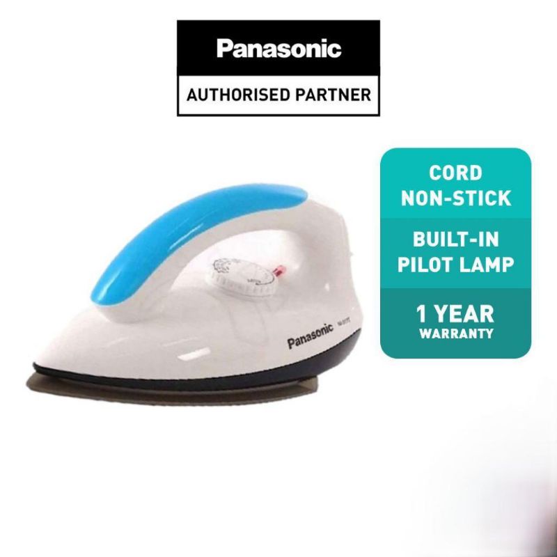 Panasonic Iron Ni W Polished Dry Iron Seterika Shopee Malaysia