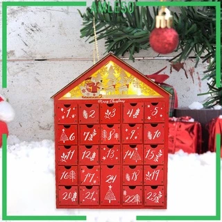 Christmas Fishing Bait Hooks Advent Calendar 24 Days Fishing Lures Set  Calendar Box Festival Theme Xmas Surprise Gift for Fisher