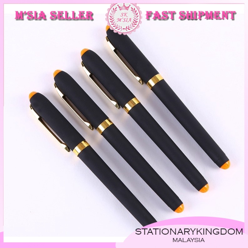 Signature Black Ink Pen 0.5mm and 1.0mm Ball Pen For Student and Office