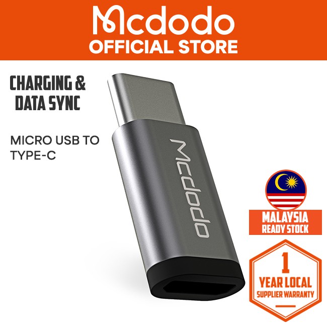 Mcdodo Micro USB To Type-C Converter OT215 | Shopee Malaysia