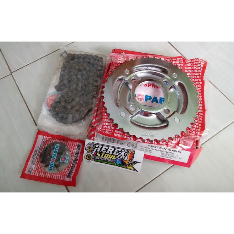 Indopart Honda Megapro Gear Set Shopee Malaysia