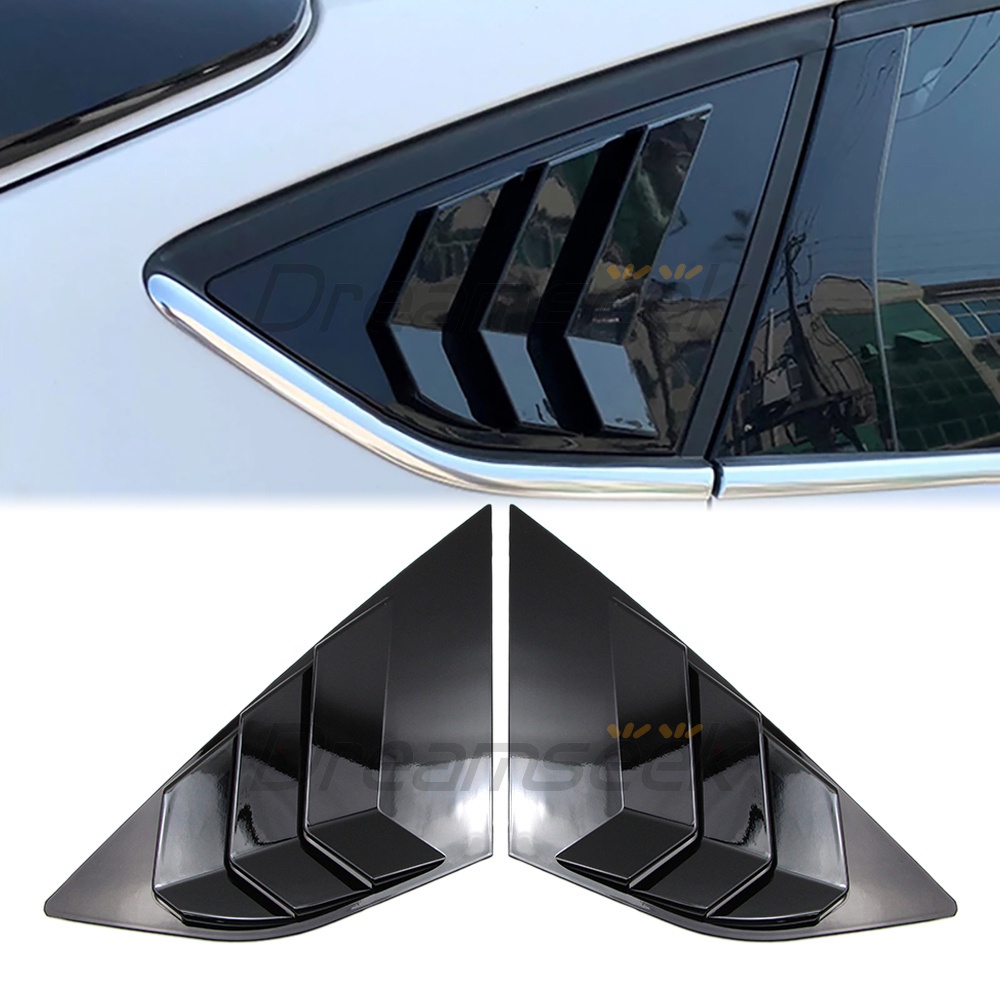 Chrome Front Right Corner Window Molding Cover / Triangle Trim For Ford Focus 2012-2017