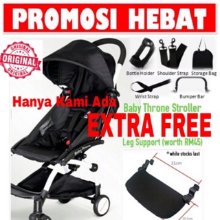 100 ORIGINAL Baby Throne compact cabin size lightweight Stroller Shopee Malaysia