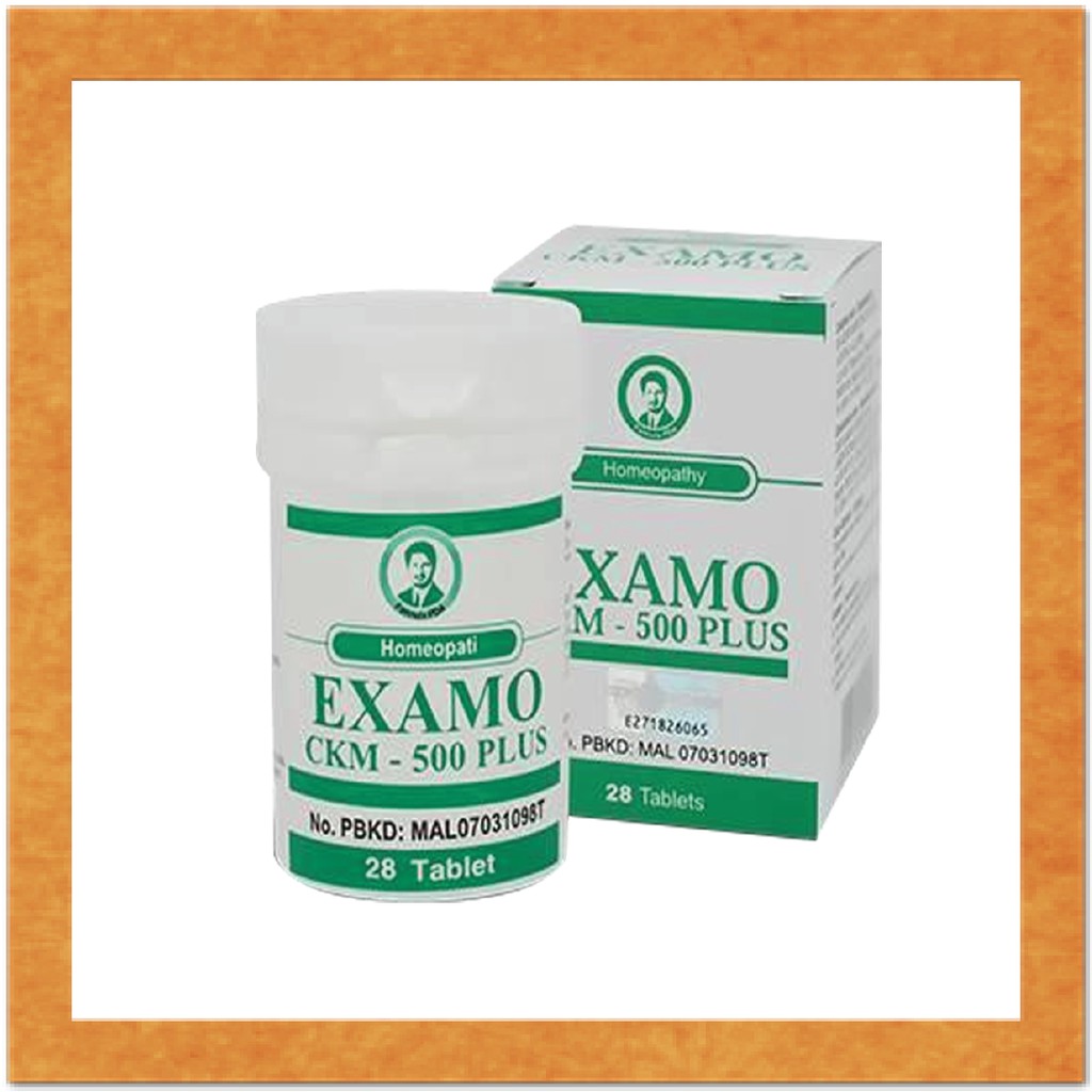 Examo CKM-500 Plus 28's untuk Kanak-Kanak dan Dewasa Salindah | Shopee ...