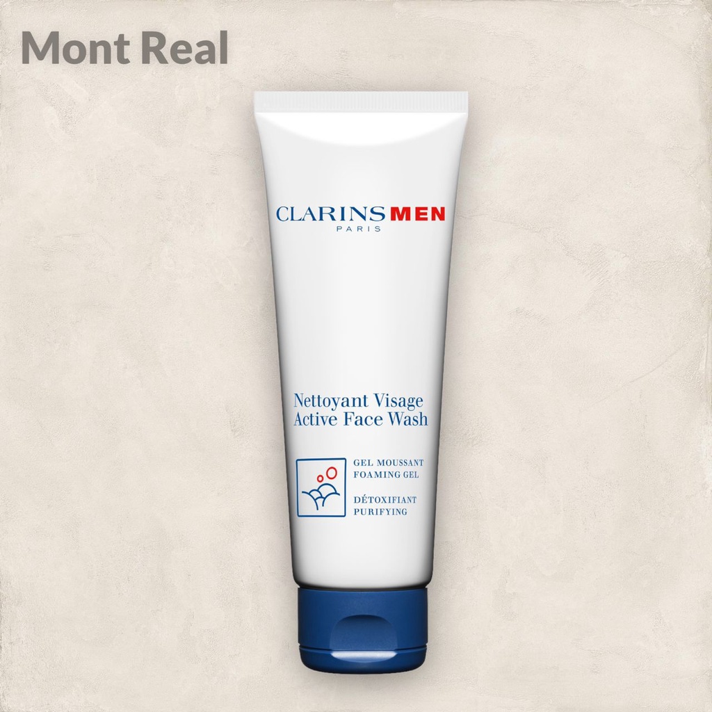Clarins Men Active Face Wash 125ml Shopee Malaysia