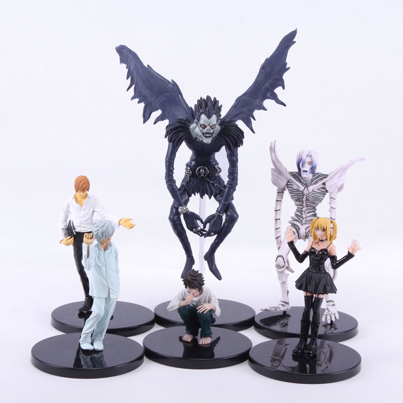 Anime Death Note L Killer Ryuuku Rem Misa Amane PVC Action Figures ...
