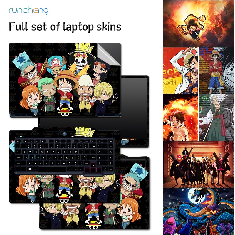 Anime Theme Laptop Skin - One-Piece Artistic Protective Sticker for ...