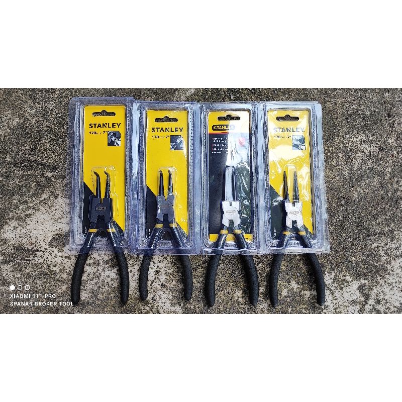 STANLEY CIRCLIP PLIER SET Internal/external Shopee Malaysia