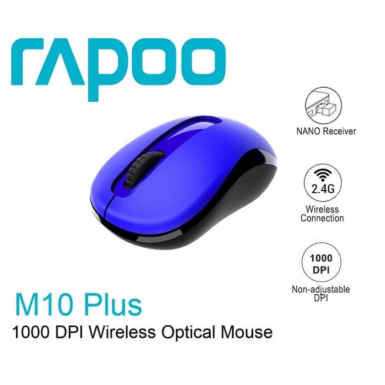 RAPOO M10PLUS Multi-Mode Wireless Mouse | Shopee Malaysia