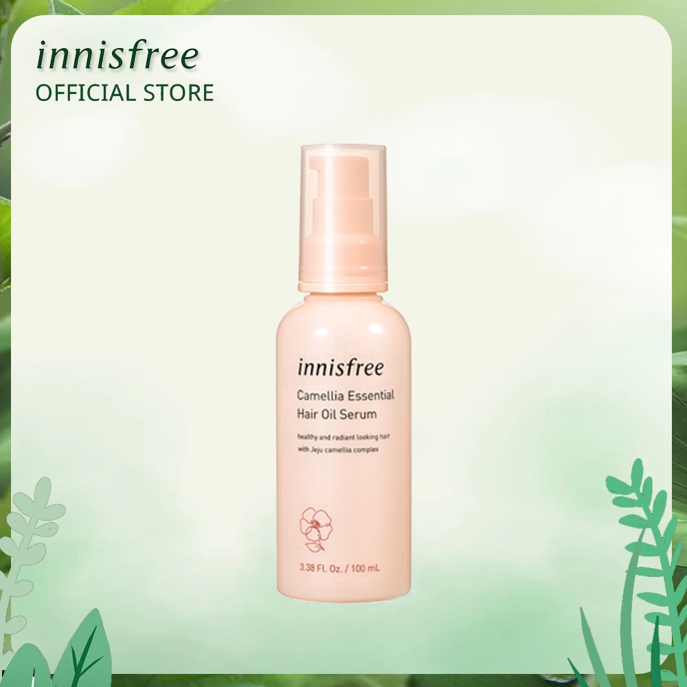 Innisfree Camellia Essential Hair Oil Serum 100mL Nourishing Repair Oil Hair Treatments Shopee