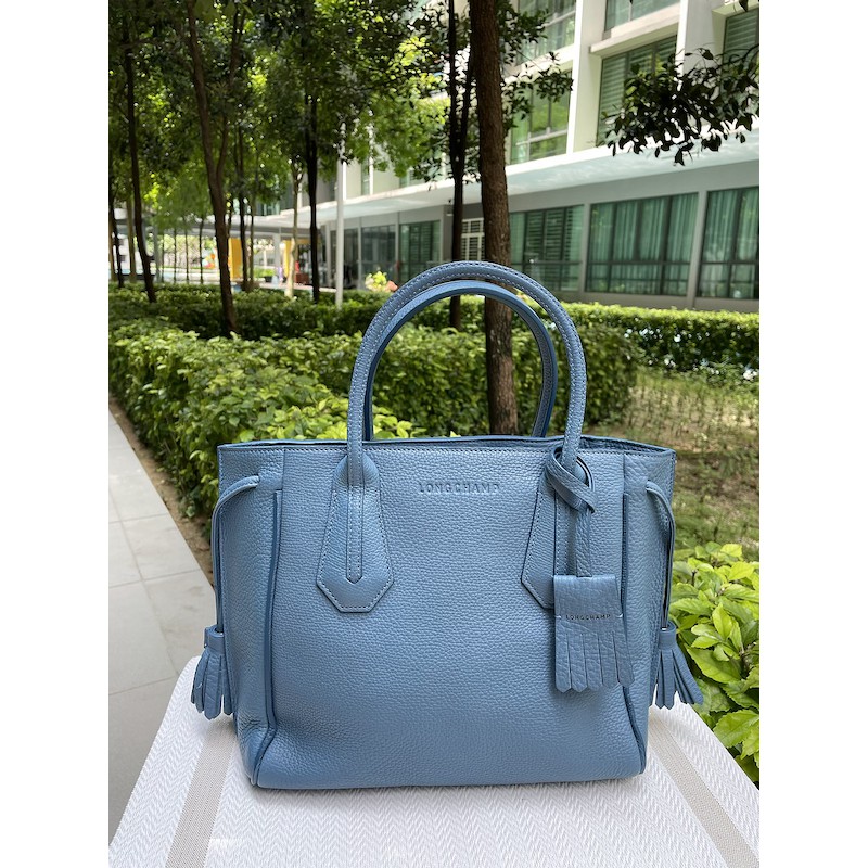 Longchamp penelope blue best sale