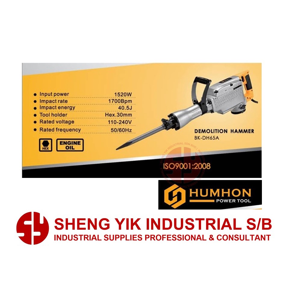 SYI HUMHON DH65A DEMOLITION HAMMER Shopee Malaysia