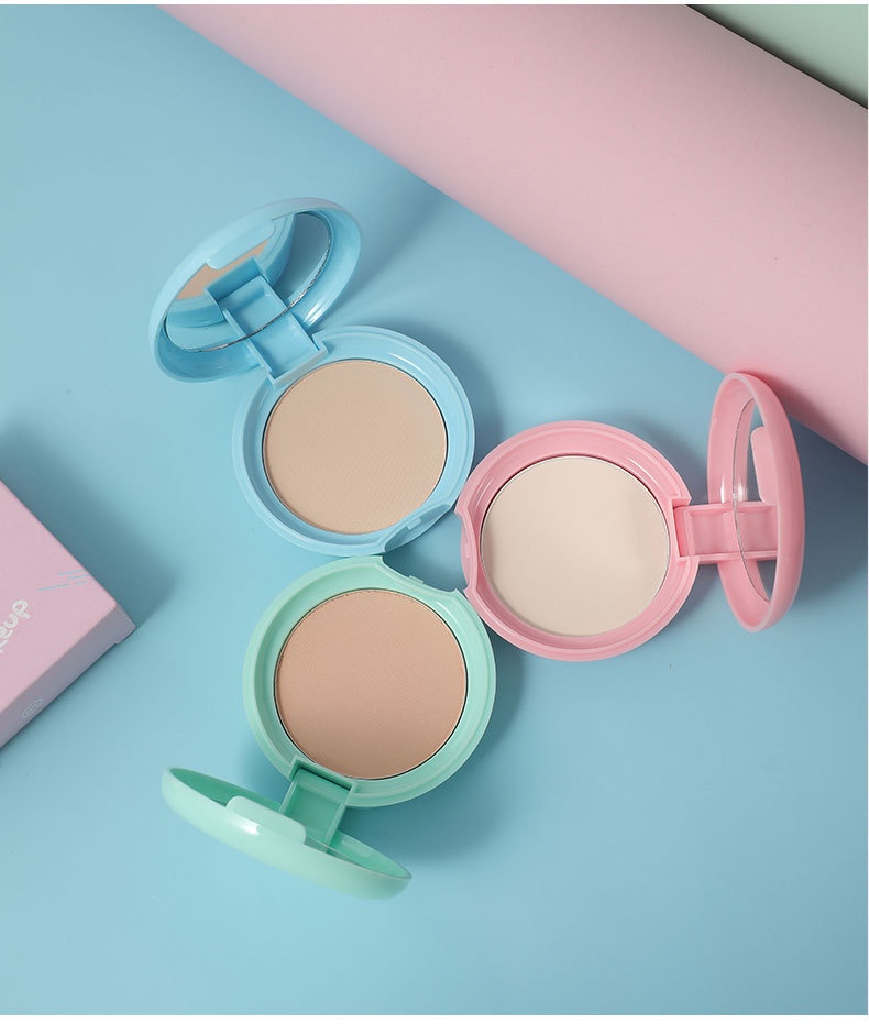 Lameila Naked Makeup Pressed Powder With Mirror Shopee Malaysia