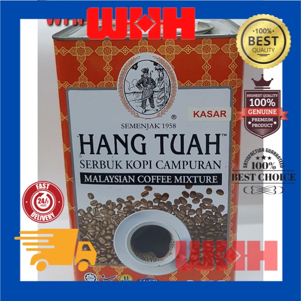 HALAL HANG TUAH SERBUK KOPI KASAR / HALUS 3KG (READY STOCKS) MALAYSIAN ...