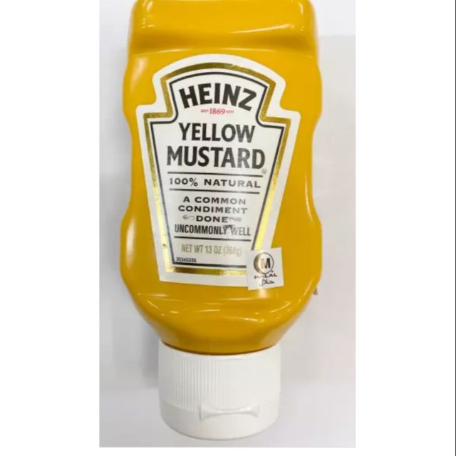 Heinz Yellow Mustard Sauce (368g) Shopee Malaysia