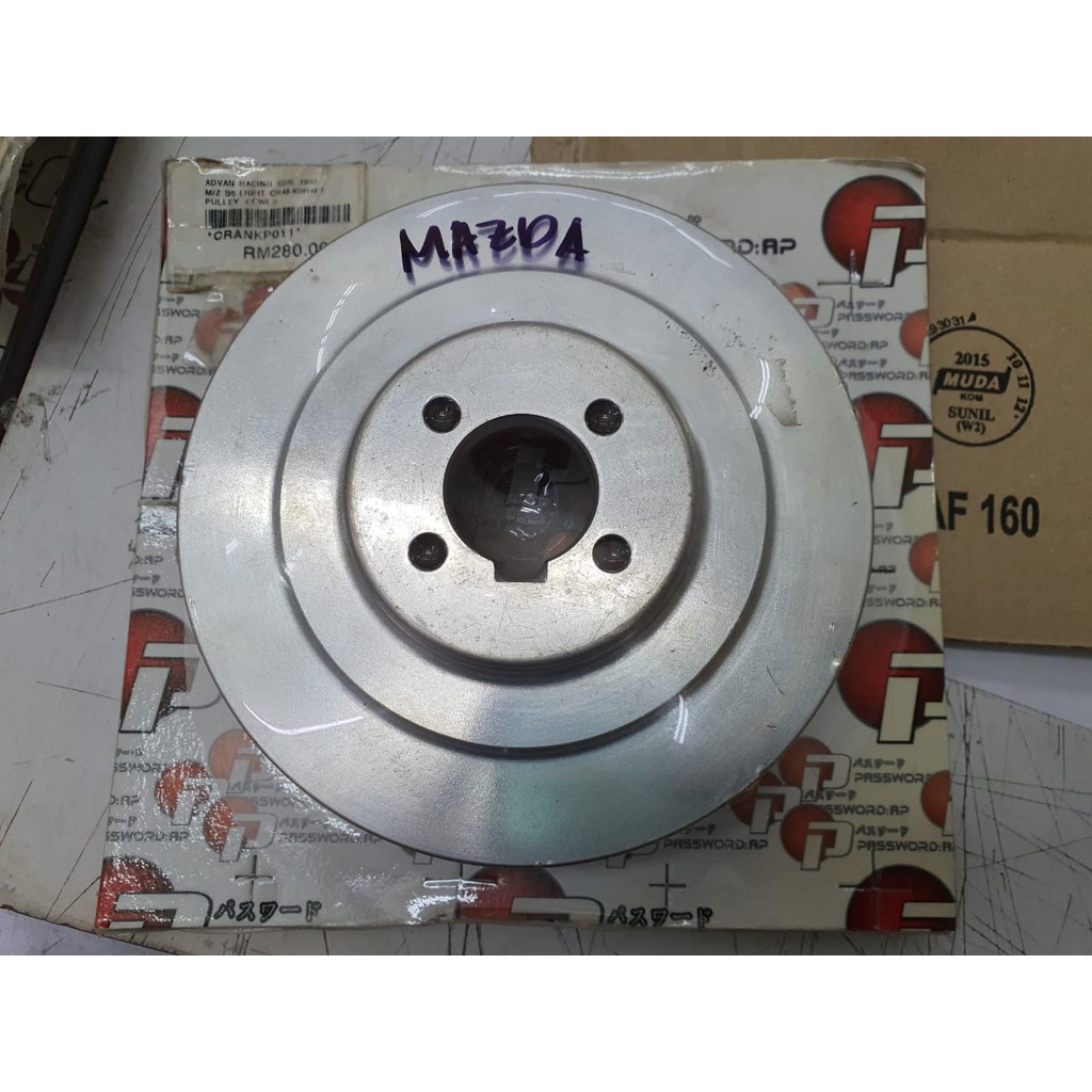 Light Weight Crankshaft Crank Pulley M/Z B6 Aluminum Shopee Malaysia