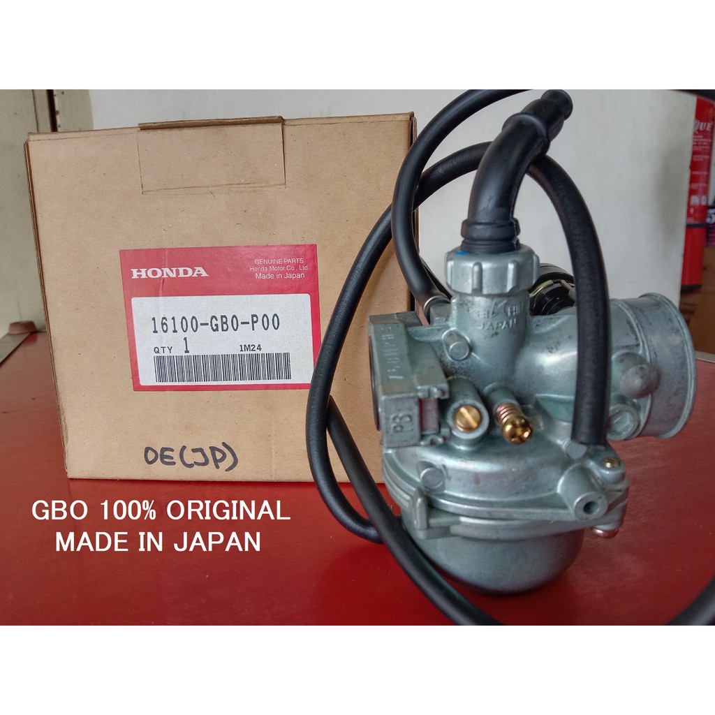 GBO GBOJ CABURATOR 100% ORIGINAL MADE IN JAPAN | Shopee Malaysia