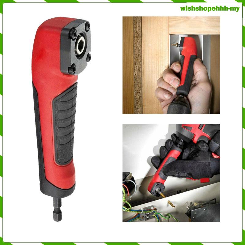 Right Angle Drill Attachment Holder 90 Degree Drill Corner Device for ...