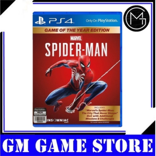 Spiderman goty shop ps4