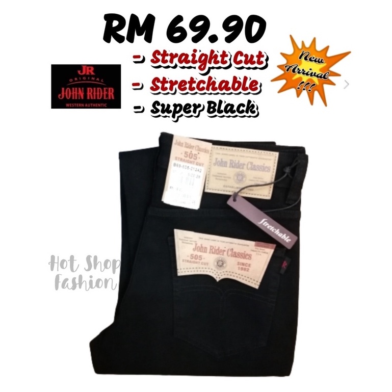 505-21242 [New Arrival]💯% Original John Rider Straight Cut Jean ...