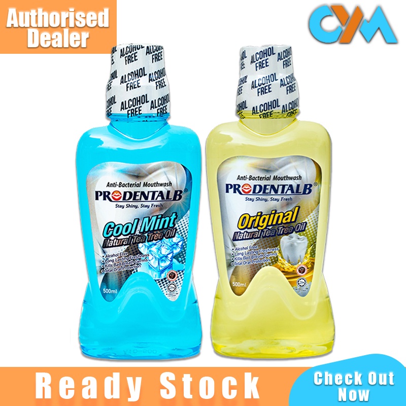 ProdentalB AntiBacterial Mouthwash 250ml / 500ml Halal Product