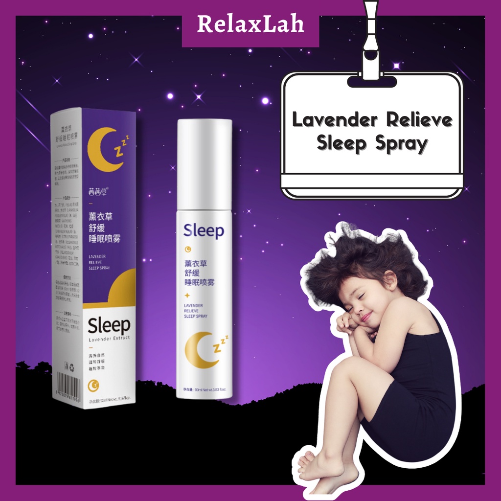 Lavender Aromatherapy Pillow Mist Sleep Spray Bantar Pewangi Ruman