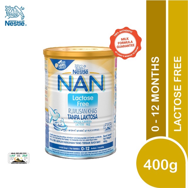 Nestle Nan Lactose Free (400g) Special Formula Shopee Malaysia