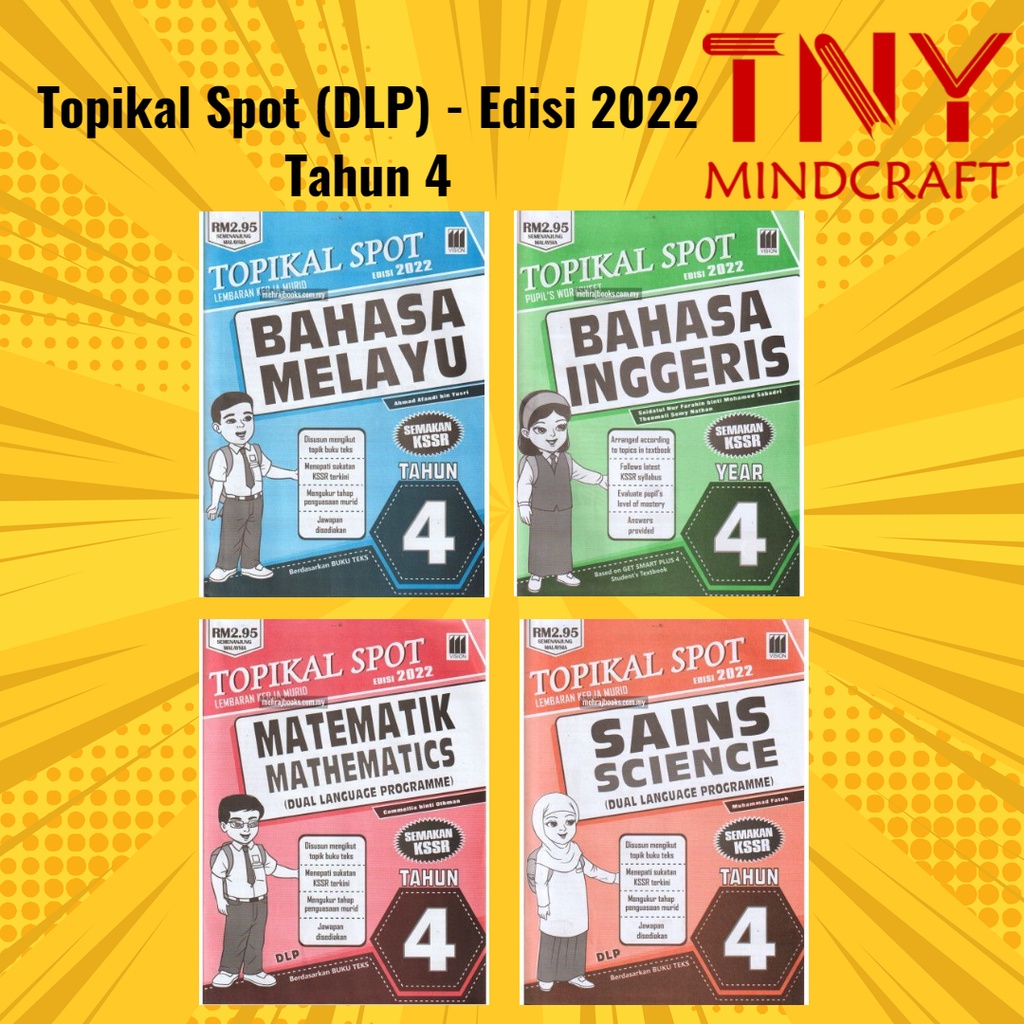 [TNY] Buku Latihan Tahun 4: Topikal Spot Edisi 2022 (DLP) | Shopee Malaysia