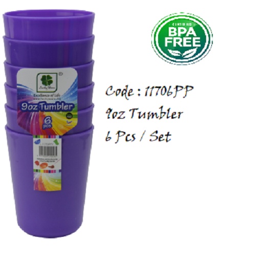 Plastic Colour Mug Gelas Tumble Plastic Restaurant Cups Cawan Plastic