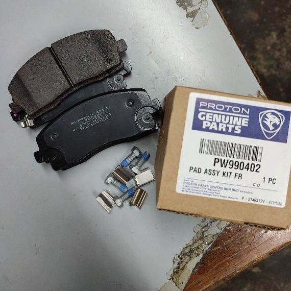 Original Proton [PW990402] Exora Turbo Front Brake Pad Shopee Malaysia