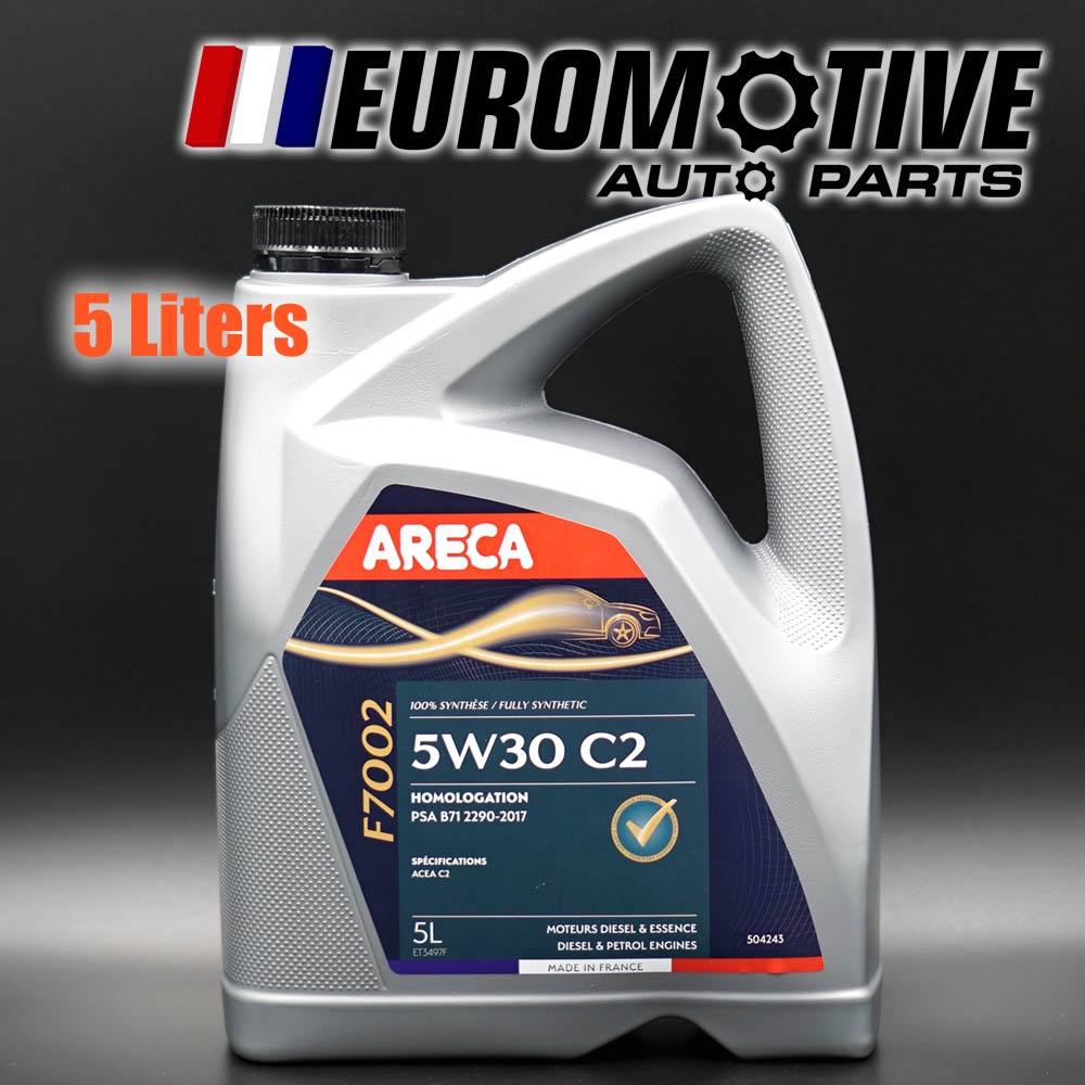 ARECA 5W30 5L (PSA Approved) Engine Oil - Made in France | Shopee Malaysia