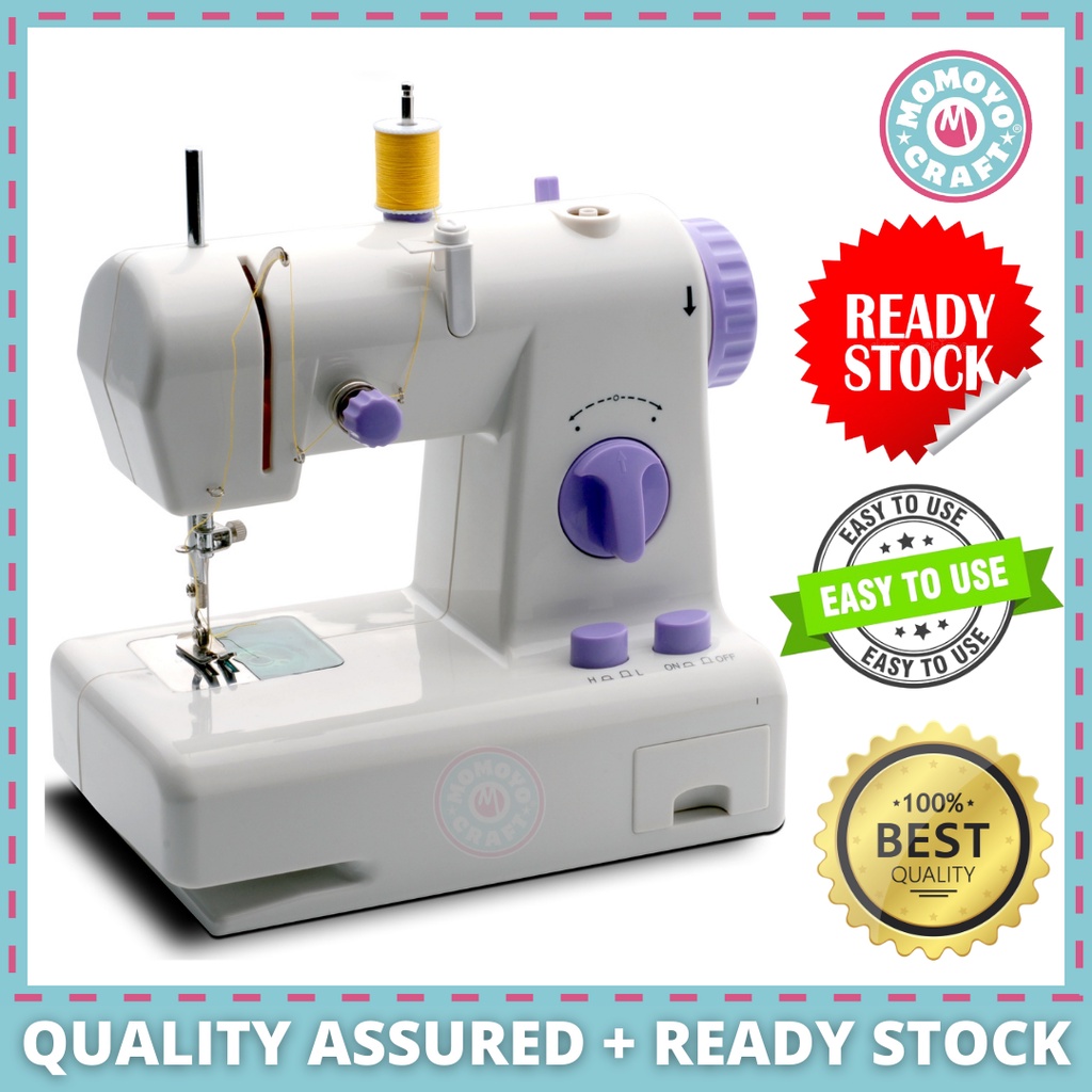 ️Ready Stock ️ Mini Portable Sewing Machine Double Thread Pro Sewing ...