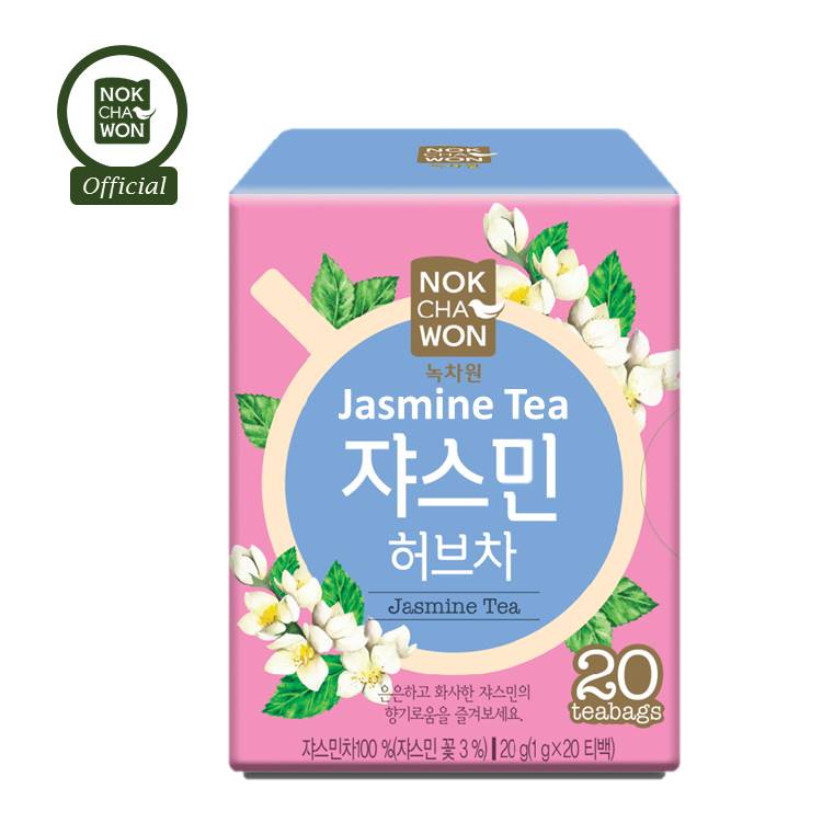 NOKCHAWON Korean Flower Herbal Tea 20 Teabags 3 Flavors / Chamomile