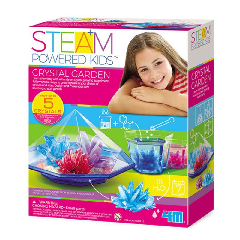 4M STEAM Powered Girls Crystal Garden Shopee Malaysia
