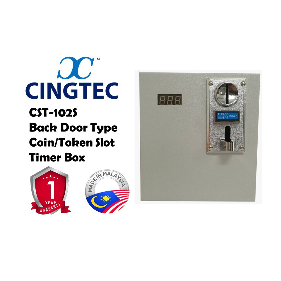 Timer Control Box (Single Coin Slot) Shopee Malaysia