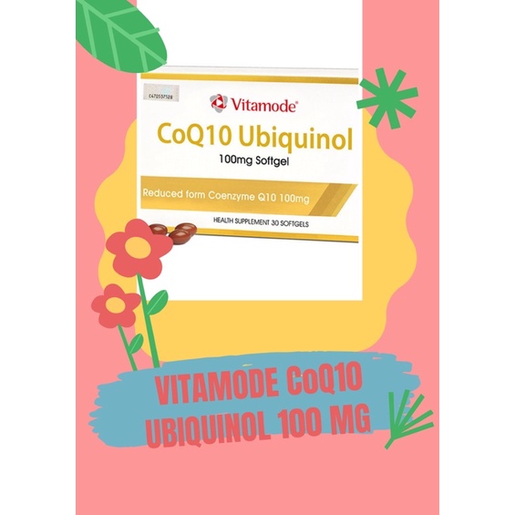 🍁VITAMODE CoQ10 UBIQUINOL 100 MG🍁 Shopee Malaysia